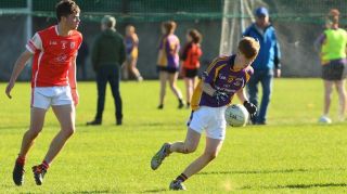 Go Ahead Junior 6 All County South Football Championship Quarter Final  Kilmacud Crokes Versus Cuala