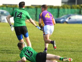 Go Ahead Adult Football League Division Four  Kilmacud Crokes Versus Lucan