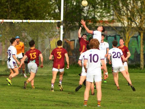 Go Ahead Adult Football League Division Two Kilmacud Crokes Versus Plunketts