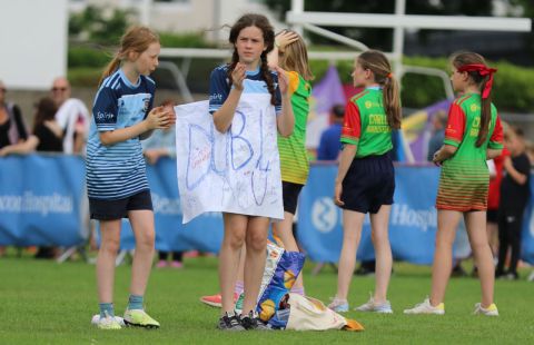 Week 4 of the Mini All Ireland  - Ladies Football