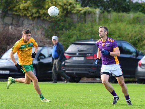 Go Ahead Adult Football League Division Two Kilmacud Crokes Versus NAOMH MEARNOG 