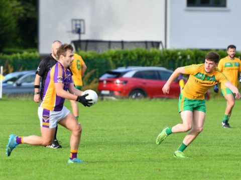 Go Ahead Adult Football League Division Two Kilmacud Crokes Versus NAOMH MEARNOG 