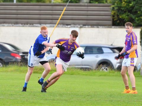 Go Ahead Adult Football League Division Six Kilmacud Crokes versus Round Towers Lusk