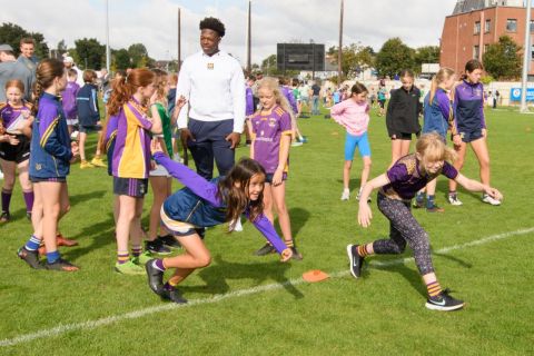 Notre Dame "The Fighting Irish" At Kilmacud Crokes