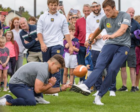 Notre Dame "The Fighting Irish" At Kilmacud Crokes