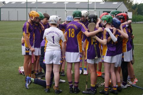 U13 Team huddle 