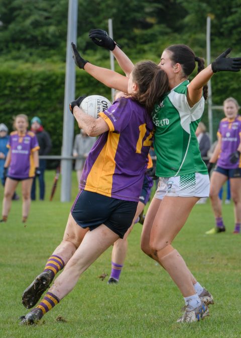 Leinster Semi Final Action Shot