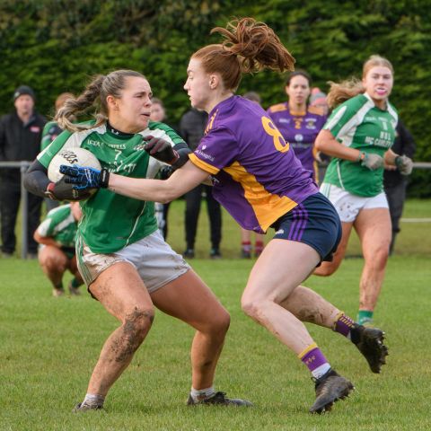 Leinster Semi Final Action Shot