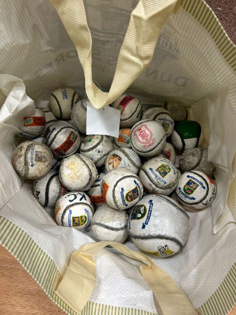 Selection of sliotars