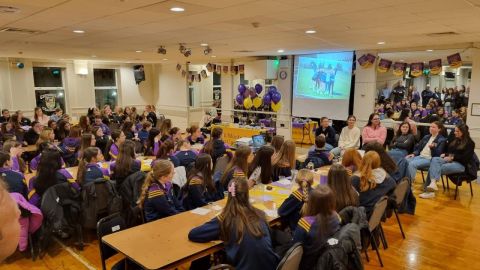 Camogie Medal Ceremony