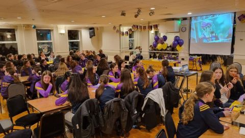 Camogie Medal Ceremony