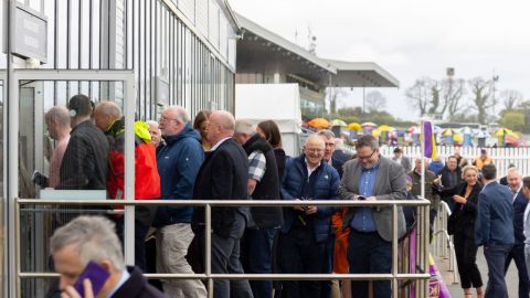 Punchestown 2024 - Happy punters!