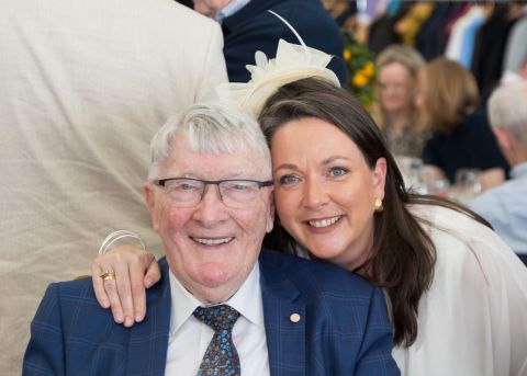 Punchestown 2024 - Mick and Rachel Hynes