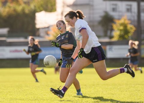 Reigning Leinster senior champions Kilmacud Crokes ran out 5-10 to 0-07 winners over Offaly champions, Naomh Ciaran on Saturday afternoon.