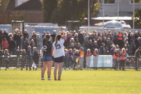 Reigning Leinster senior champions Kilmacud Crokes ran out 5-10 to 0-07 winners over Offaly champions, Naomh Ciaran on Saturday afternoon.