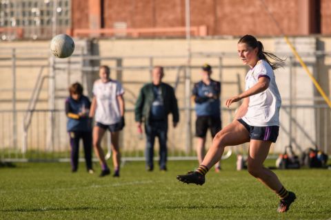 Reigning Leinster senior champions Kilmacud Crokes ran out 5-10 to 0-07 winners over Offaly champions, Naomh Ciaran on Saturday afternoon.