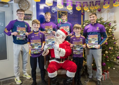 Santa visits Kilmacud Crokes Hurling