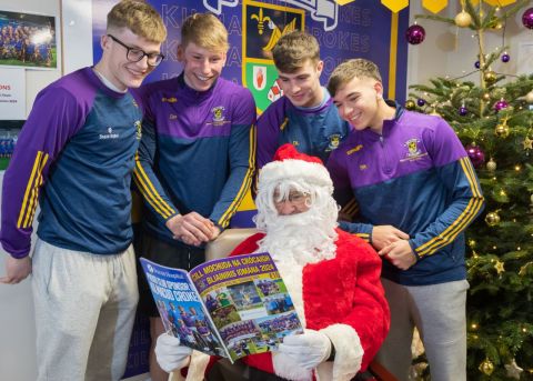 Santa visits Kilmacud Crokes Hurling