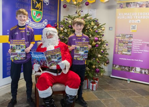 Santa visits Kilmacud Crokes Hurling