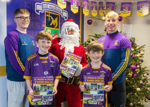 Santa visits Kilmacud Crokes Hurling