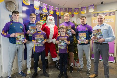 Santa visits Kilmacud Crokes Hurling