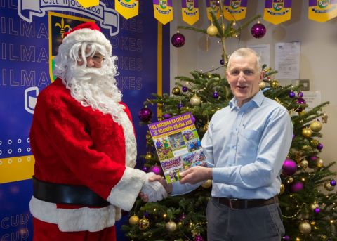 Santa visits Kilmacud Crokes Hurling