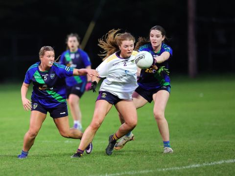Crokes no 2 under pressure from two St Sylvesters players